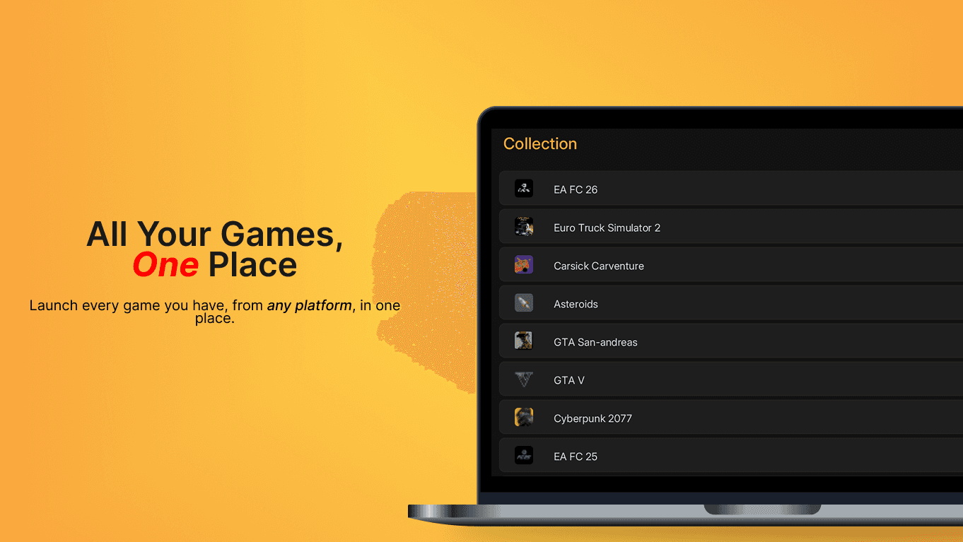 Introducing Altair Play - Game Launcher and Game Tracker